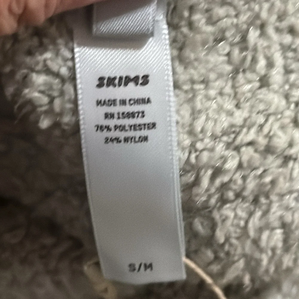 Skims Cozy Knit Halter Bra Top Aqua Loungewear NWT-Small/Medium